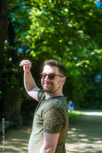 Photography Dublin, Ireland - Young man standing in a park