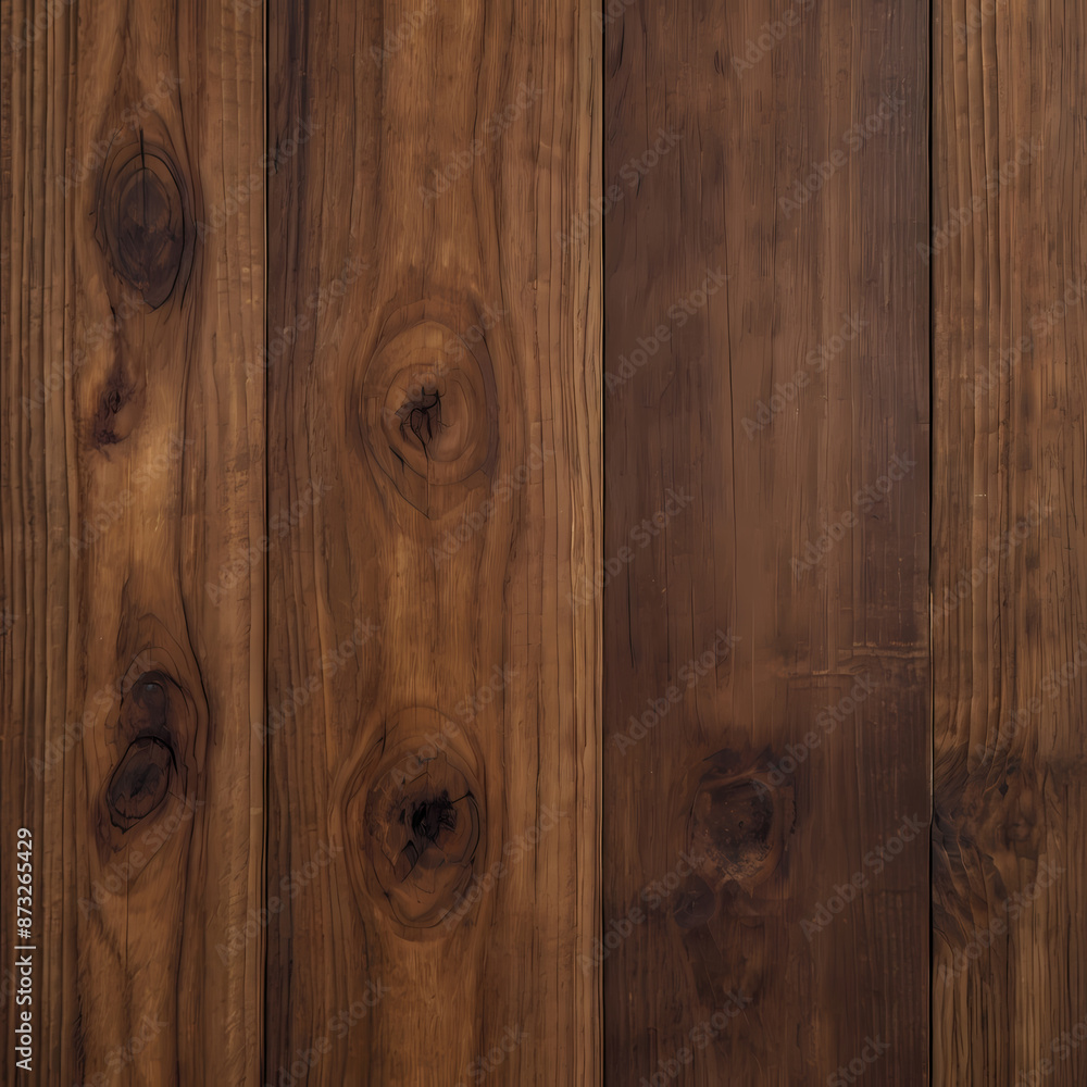 Dark Brown Wood Texture with Natural Knots Dark Brown Wood Texture with Natural Knots