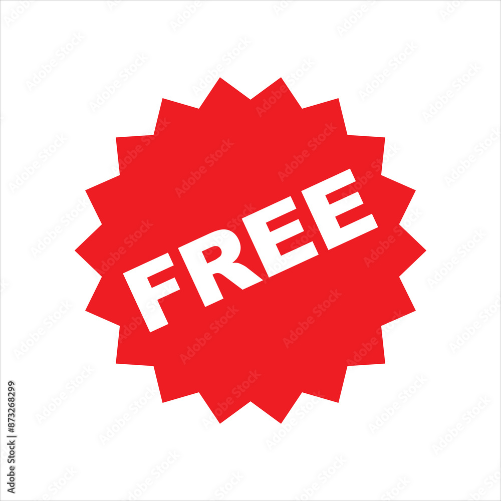 Free Sign Label Red Rubber Stamp. Vector Illustration. isolated on white background. EPS 10/AI Free Sign Label Red Rubber Stamp. Vector Illustration. isolated on white background. EPS 10/AI