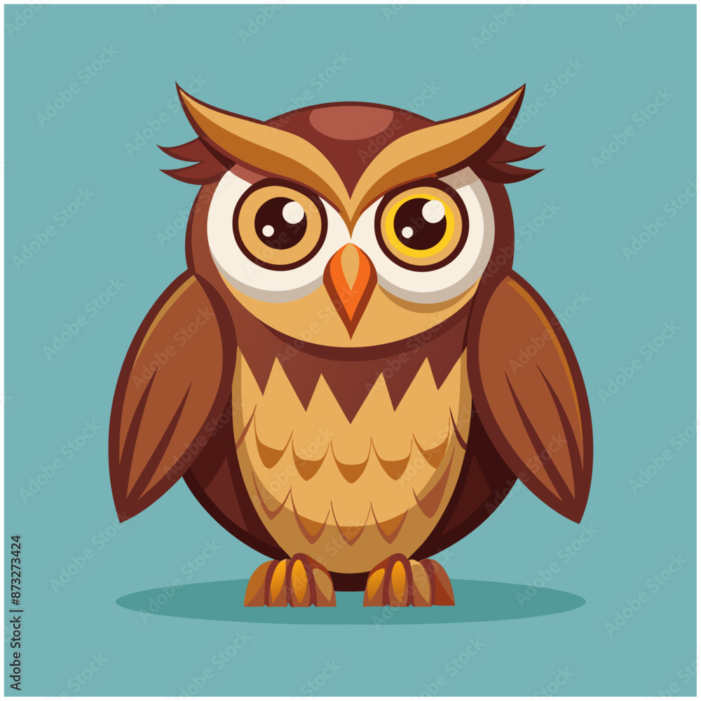 Owl Vector Wild forest bird Owl Vector Wild forest bird