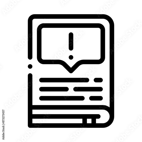 phonebook line icon
