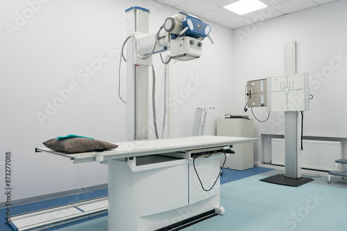 x-ray machine in modern clinic for disease diagnostic