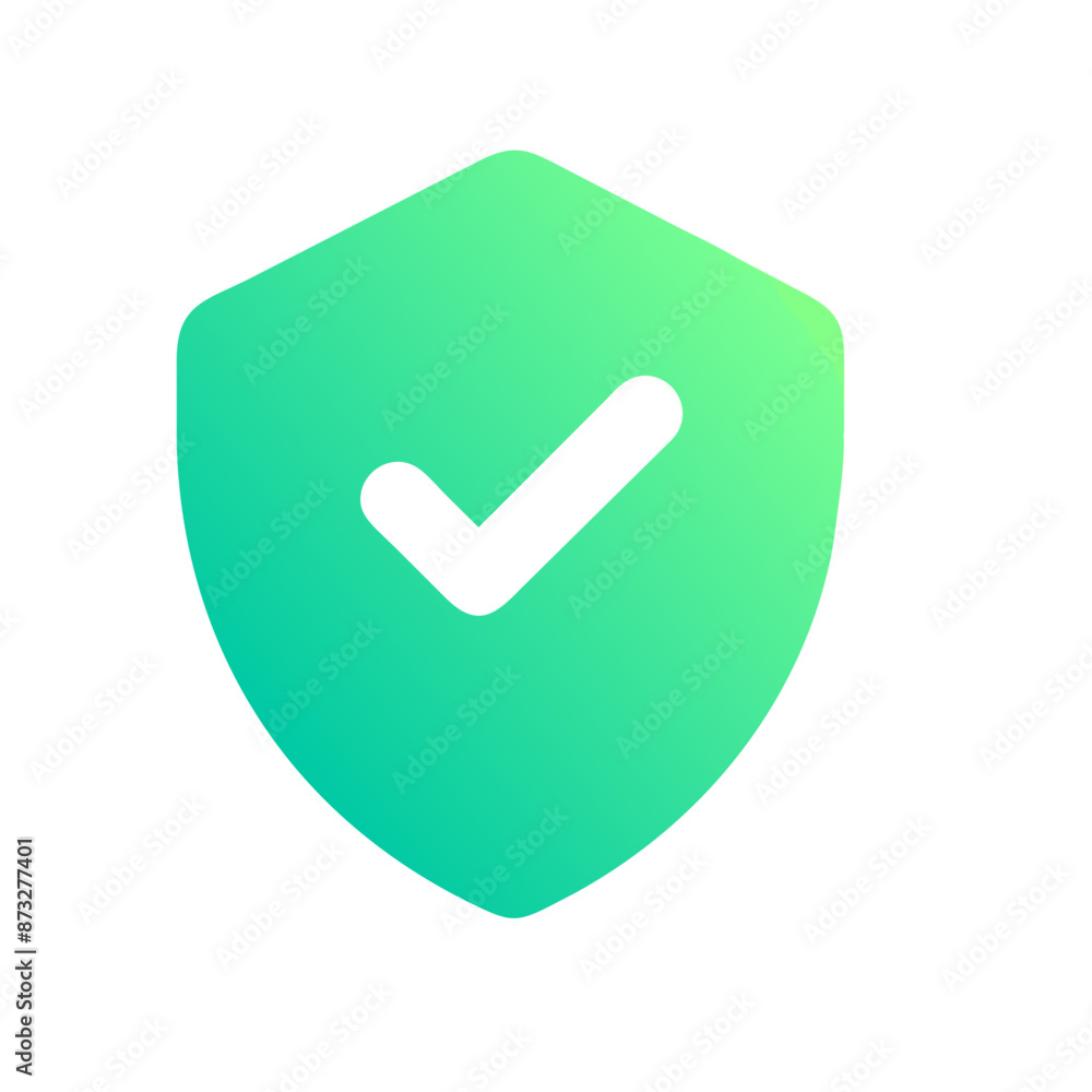 green check mark icon shield protection correct green check mark icon shield protection correct