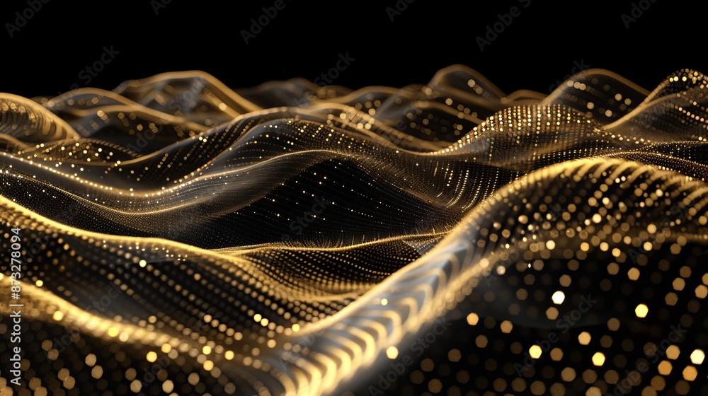 Obraz premium Enhance Data Transmission and Encryption with Our Digital Background