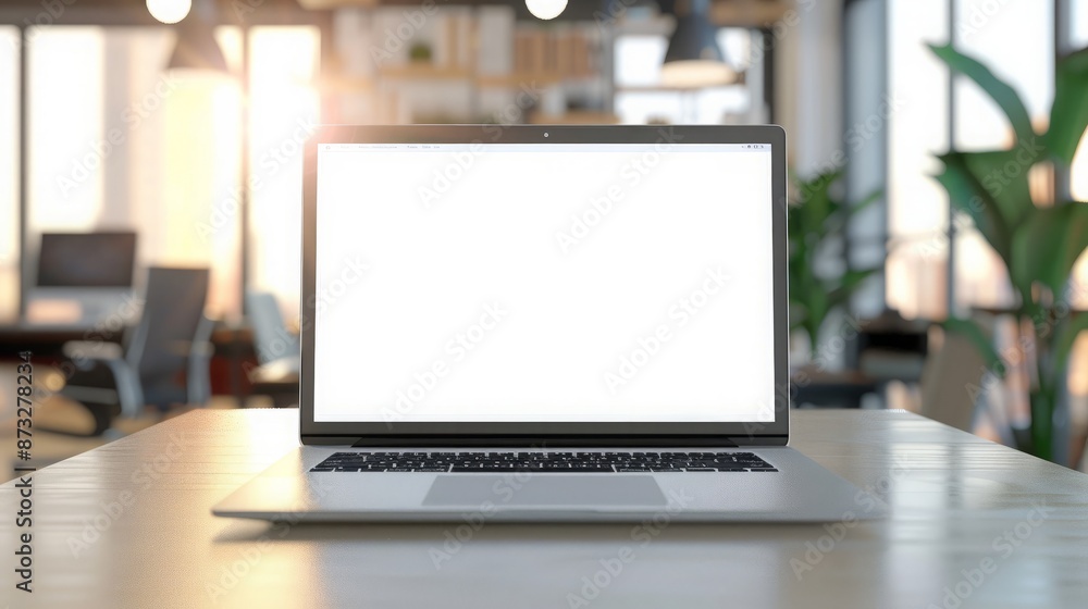 Creative Professional's Laptop on Desk for Design and Multimedia Projects Creative Professional's Laptop on Desk for Design and Multimedia Projects