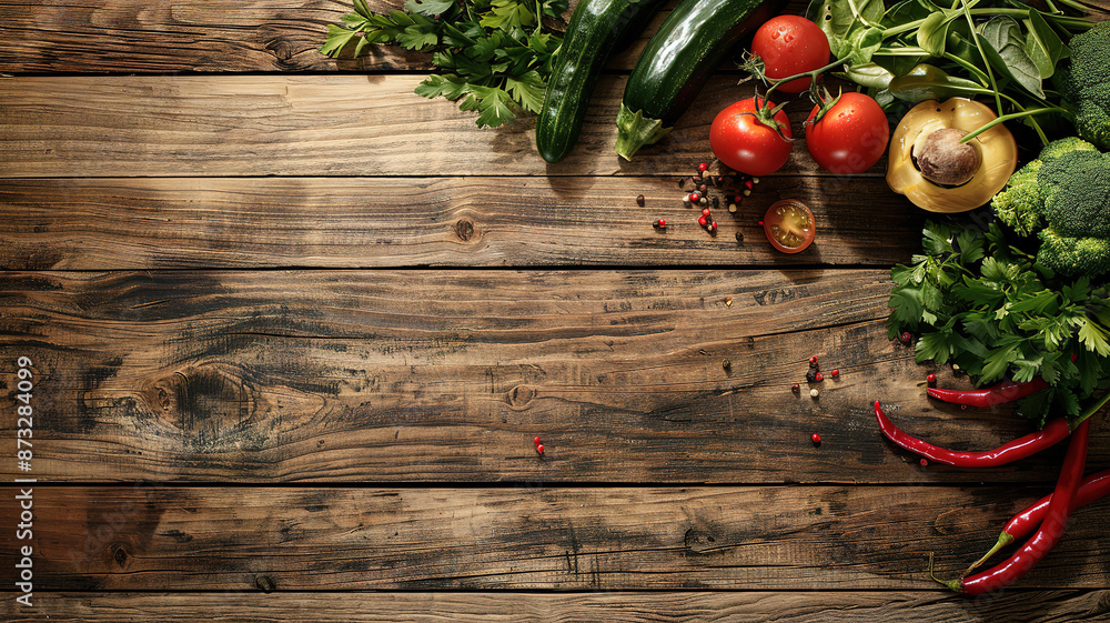 Tasty Healthy vegan food with copy space Tasty Healthy vegan food with copy space