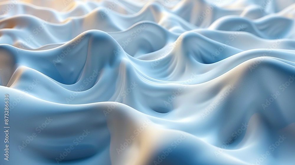 Fototapeta premium Wavy lines creating dynamic and fluid backgrounds for modern appeal. , Minimalism,