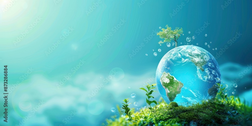 world ozone day Poster design, realistic, HD, copy space right - generative ai world ozone day Poster design, realistic, HD, copy space right - generative ai