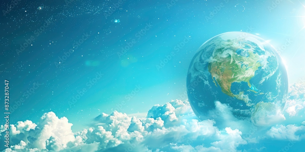 world ozone day Poster design, realistic, HD, copy space right - generative ai world ozone day Poster design, realistic, HD, copy space right - generative ai