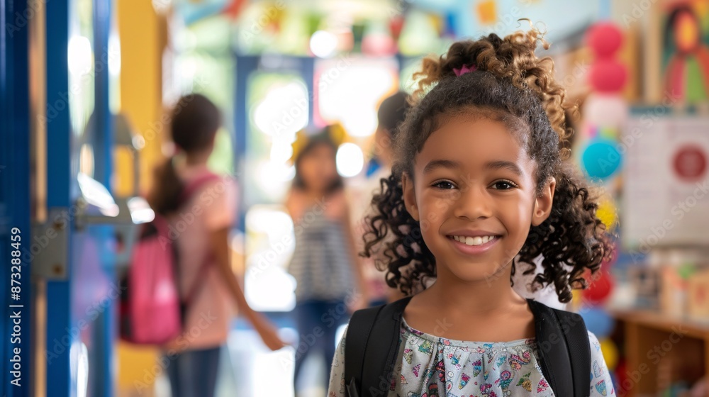 Joyful Students Interacting in a Vibrant Classroom Setting, Generative AI Joyful Students Interacting in a Vibrant Classroom Setting, Generative AI