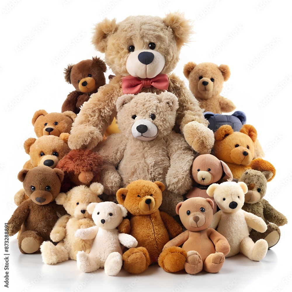 furry friend exploring teddy bears furry friend exploring teddy bears