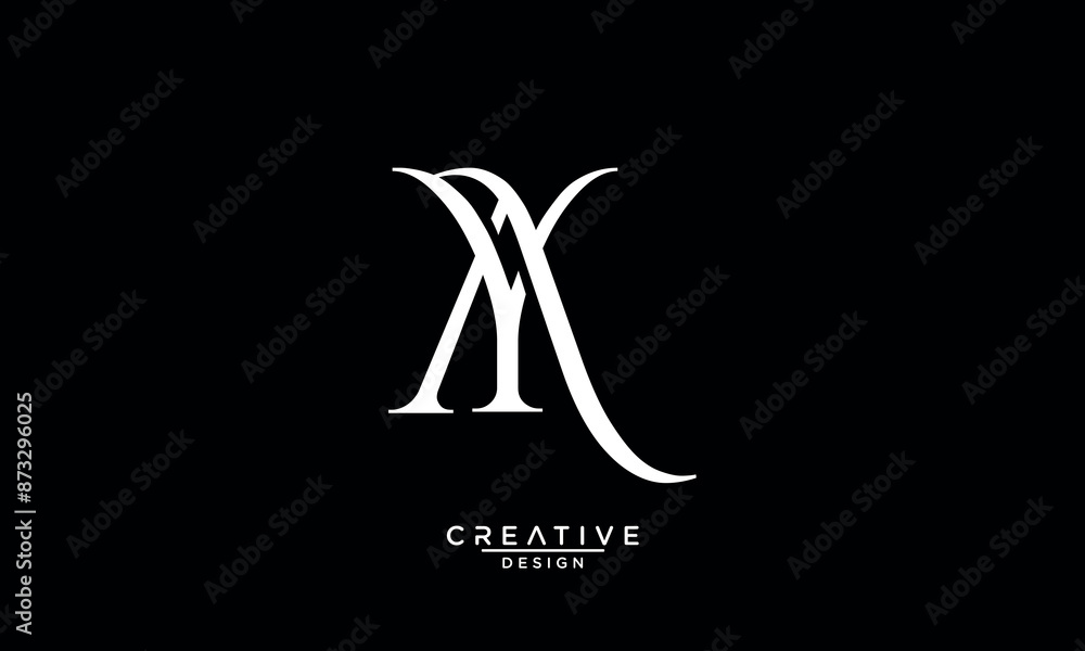 AY, YA, A, Y, Abstract Letters Logo Monogram AY, YA, A, Y, Abstract Letters Logo Monogram