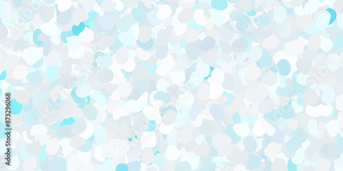 Light purple vector background with random forms.