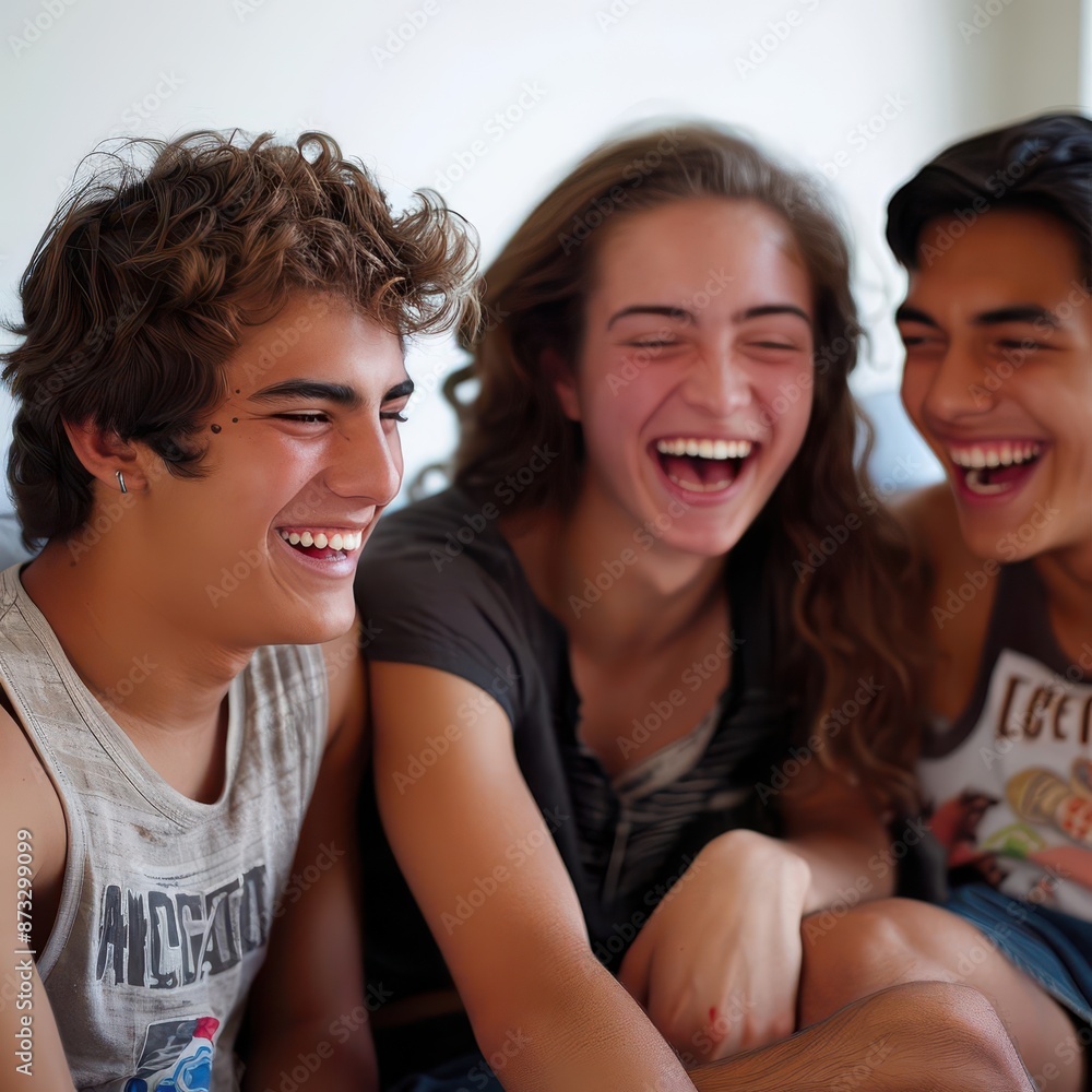 group of young people laughing and laughing together group of young people laughing and laughing together