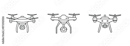 drone vector icon