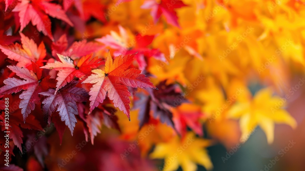 Autumn Forests Trees with vibrant red, orange, and yellow leaves Autumn Forests Trees with vibrant red, orange, and yellow leaves