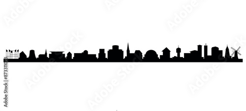 Kaarst germany city skyline