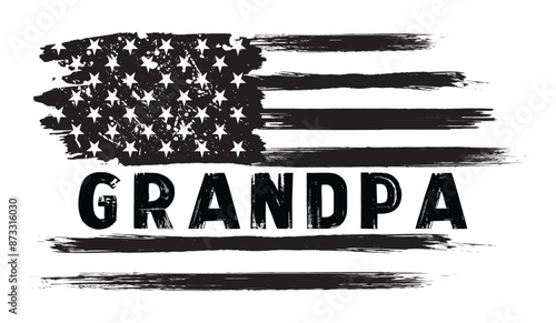 American Grandpa Flag Design