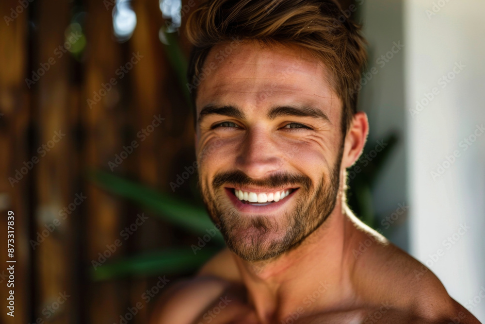 American handsome man smiling, handsome bodybuilder American handsome man smiling, handsome bodybuilder