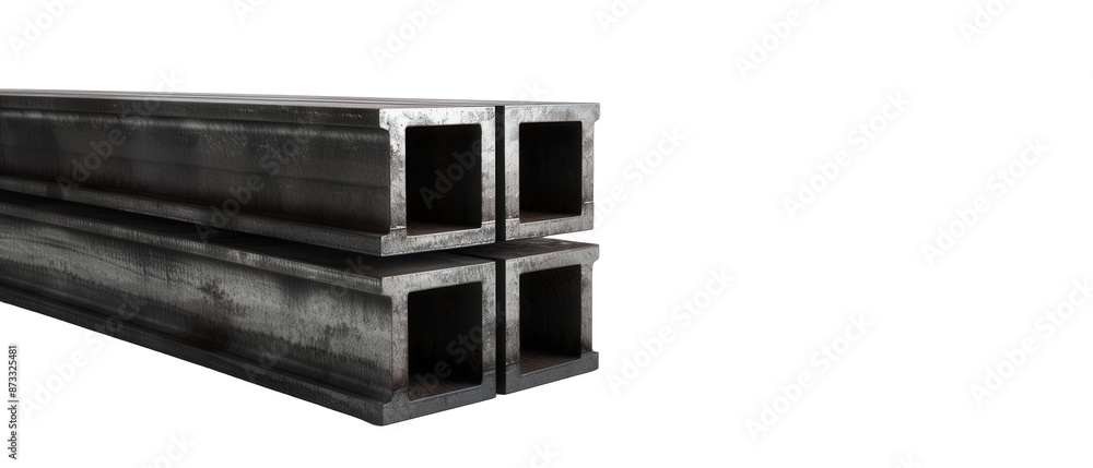 Beams - Horizontal structural members that support loads on transparent background Beams - Horizontal structural members that support loads on transparent background