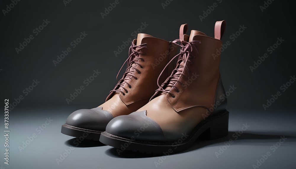 Timeless Elegance Studio-Lit Leather Boots on Dark Grey Canvas with Ample Negative Space – Premium Fashion Footwear Perfect for High-End Shoots and Luxury Portfolios Timeless Elegance Studio-Lit Leather Boots on Dark Grey Canvas with Ample Negative Space – Premium Fashion Footwear Perfect for High-End Shoots and Luxury Portfolios