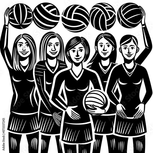 Explore Unique Illustrations of People: Groups, Silhouettes, and Dancing Figures in Creative Designs, group of people, silhouettes of people, group of people dancing.