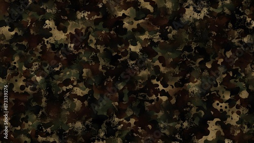 camouflage forest background, modern texture for hunting and fishing