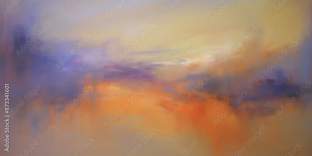 Abstract Surreal Colorful Silken Oil Painting Abstract Surreal Colorful Silken Oil Painting