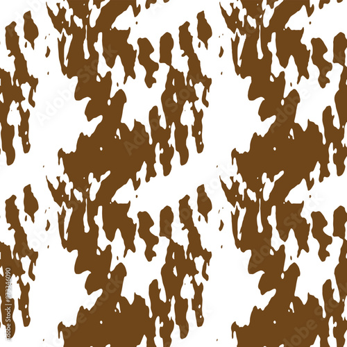 Trendy floral seamless pattern collection. Set of vintage 70s style flower background illustration. Colorful pastel color groovy artwork bundle, y2k nature backgrounds with spring plants