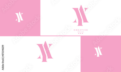 AY, YA, A, Y, Abstract Letters Logo Monogram