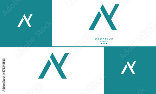 AY, YA, A, Y, Abstract Letters Logo Monogram