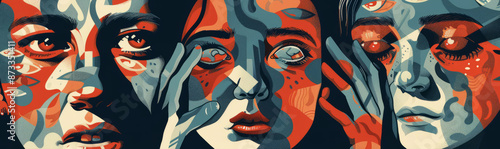 different mental illnesses, such as depression, anxiety, bipolar disorder, and schizophrenia