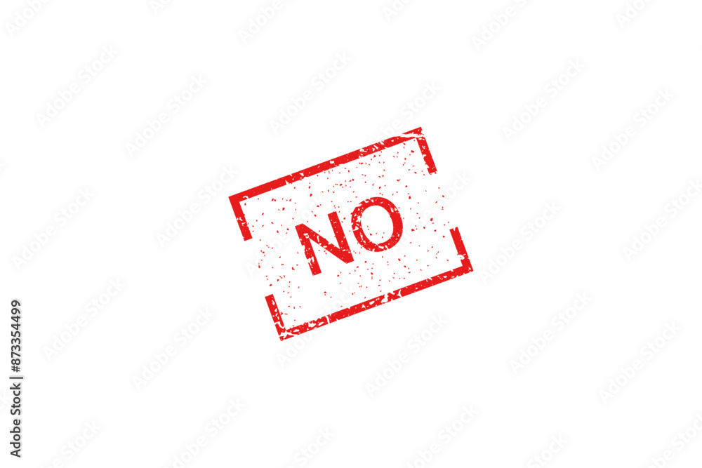 No red stamp on white background No red stamp on white background