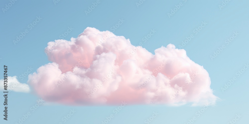 Pink and blue sky background with tiny clouds. Pink and blue sky background with tiny clouds.
