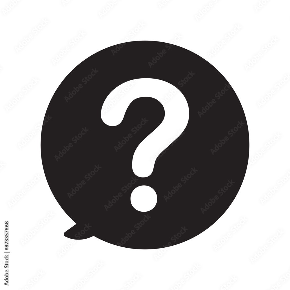 question mark icon vector illustration. faq icon. question and answer pictogram. inquire bubble. ask or request icon. Eps file 30. question mark icon vector illustration. faq icon. question and answer pictogram. inquire bubble. ask or request icon. Eps file 30.