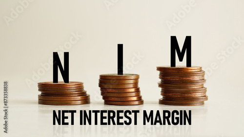 Wallpaper Mural Net interest margin NIM is shown as business and financial concept Torontodigital.ca
