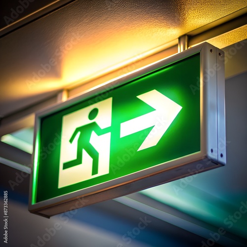 emergency exit sign