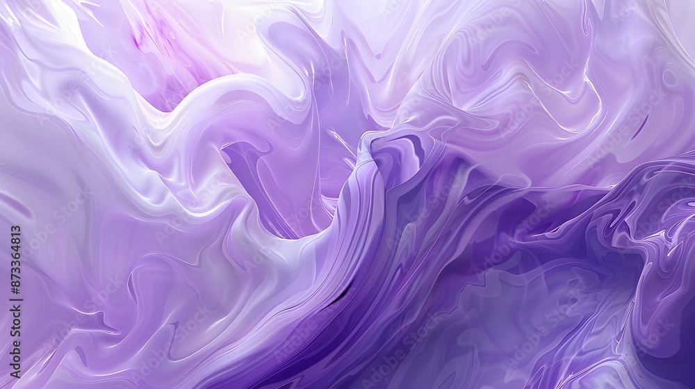 A fluid abstract design with purple swirls and waves, creating a smooth and elegant visual effect. A fluid abstract design with purple swirls and waves, creating a smooth and elegant visual effect.