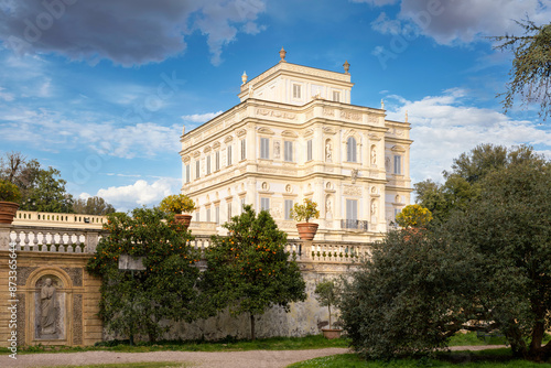 Photography Villa Doria Pamphili - the Casino del Bel Respiro. Rome, Italy