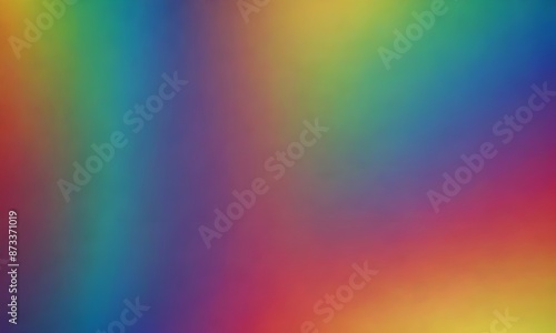 Wallpaper Mural Rainbow colors, grainy noise grungy empty space or spray texture , oil on canvas,a rough abstract retro vibe background template color gradient shine bright light and glow	 Torontodigital.ca