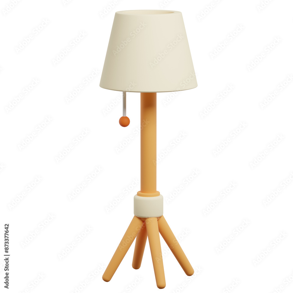Floor Lamp from Furniture 3D Icon Pack Floor Lamp from Furniture 3D Icon Pack