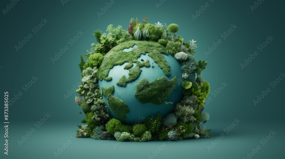High quality 3d earth illustration with hand ecology concept in psd format for eco friendly designs High quality 3d earth illustration with hand ecology concept in psd format for eco friendly designs