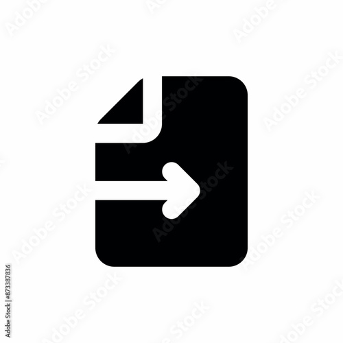 import file document arrow icon