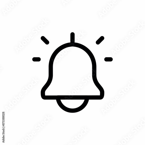 bell ring notification alert icon