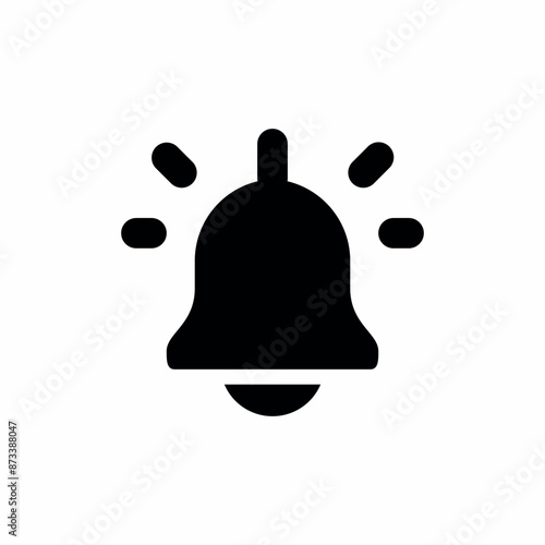 bell ring notification alert icon