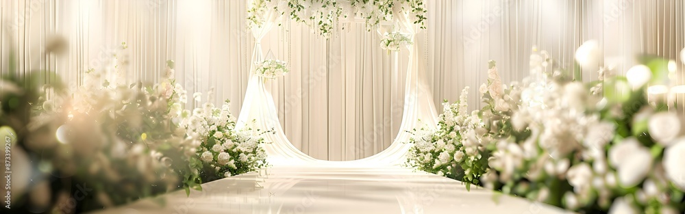 Luxurious Wedding Ceremony Setup Luxurious Wedding Ceremony Setup
