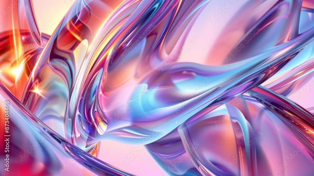 A vivid abstract layered composition with dynamic swirling shapes showcasing glassy textures and intricate reflections, presenting a vibrant and ethereal aesthetic. A vivid abstract layered composition with dynamic swirling shapes showcasing glassy textures and intricate reflections, presenting a vibrant and ethereal aesthetic.