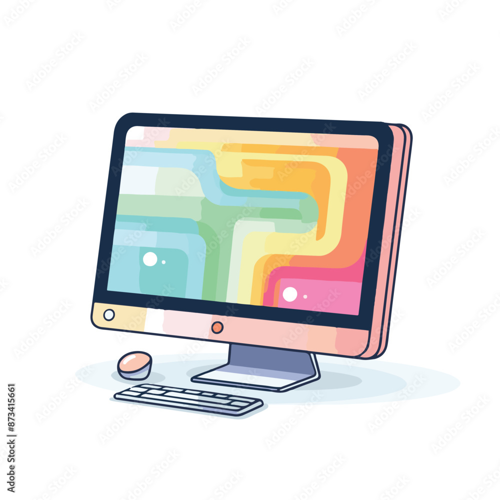 Adobe Illusillustration, vector, computer, technology, icon, screen, digital, device, desktop, design, display, laptop, electronic, monitor, modern, isolated, blank, business, pc, interntrator Artwork Adobe Illusillustration, vector, computer, technology, icon, screen, digital, device, desktop, design, display, laptop, electronic, monitor, modern, isolated, blank, business, pc, interntrator Artwork