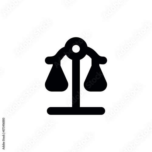 scales lawyer justice court icon