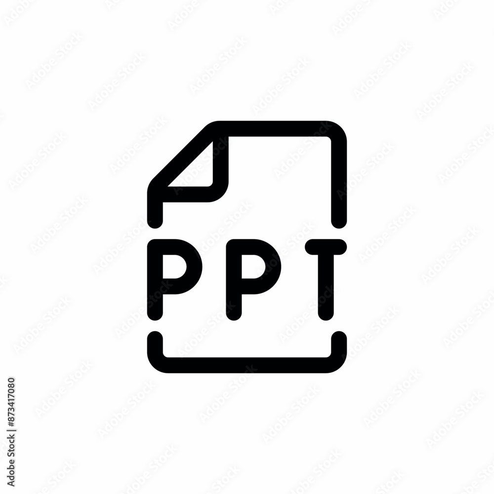 ppt file document presentation icon ppt file document presentation icon